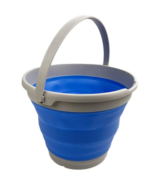 SAMMART 10L (2.6 Gallon) Collapsible Plastic Bucket